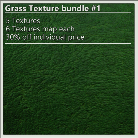 Grass texture bundle