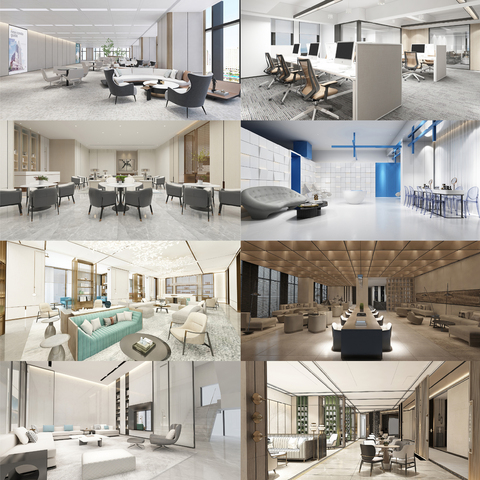 ArtStation - 8 VIP Business Lounges - Administration Office - Workstation