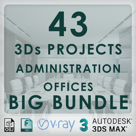 43 Projects - Administration Offices - 2020 - Big Bundle - ( Extended Commercial License )