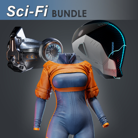 Sci-Fi Products / Base Mesh and Outfits / Commercial License