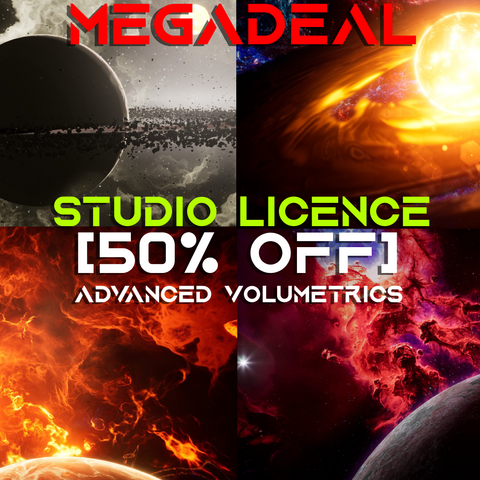 [MEGADEAL 50% OFF] Studio License Advanced Volumetrics Space Scenes || Unreal Engine 5