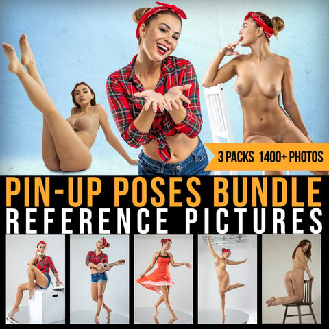 Pin-Up Poses Bundle - Reference Pictures