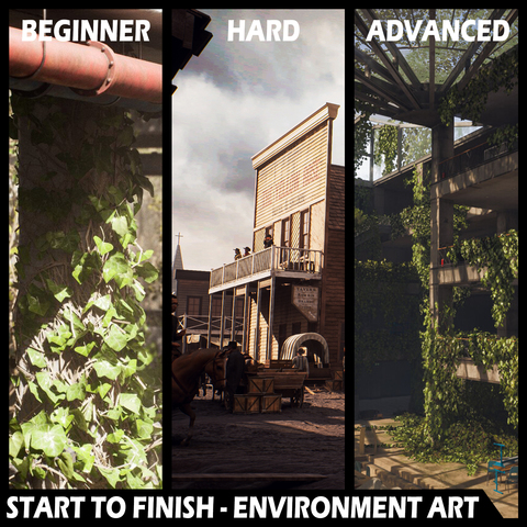 Start to Finish - Environment Art Course Bundle