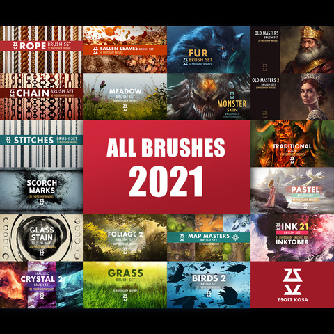All Brushes 2021 - Extended Commercial License