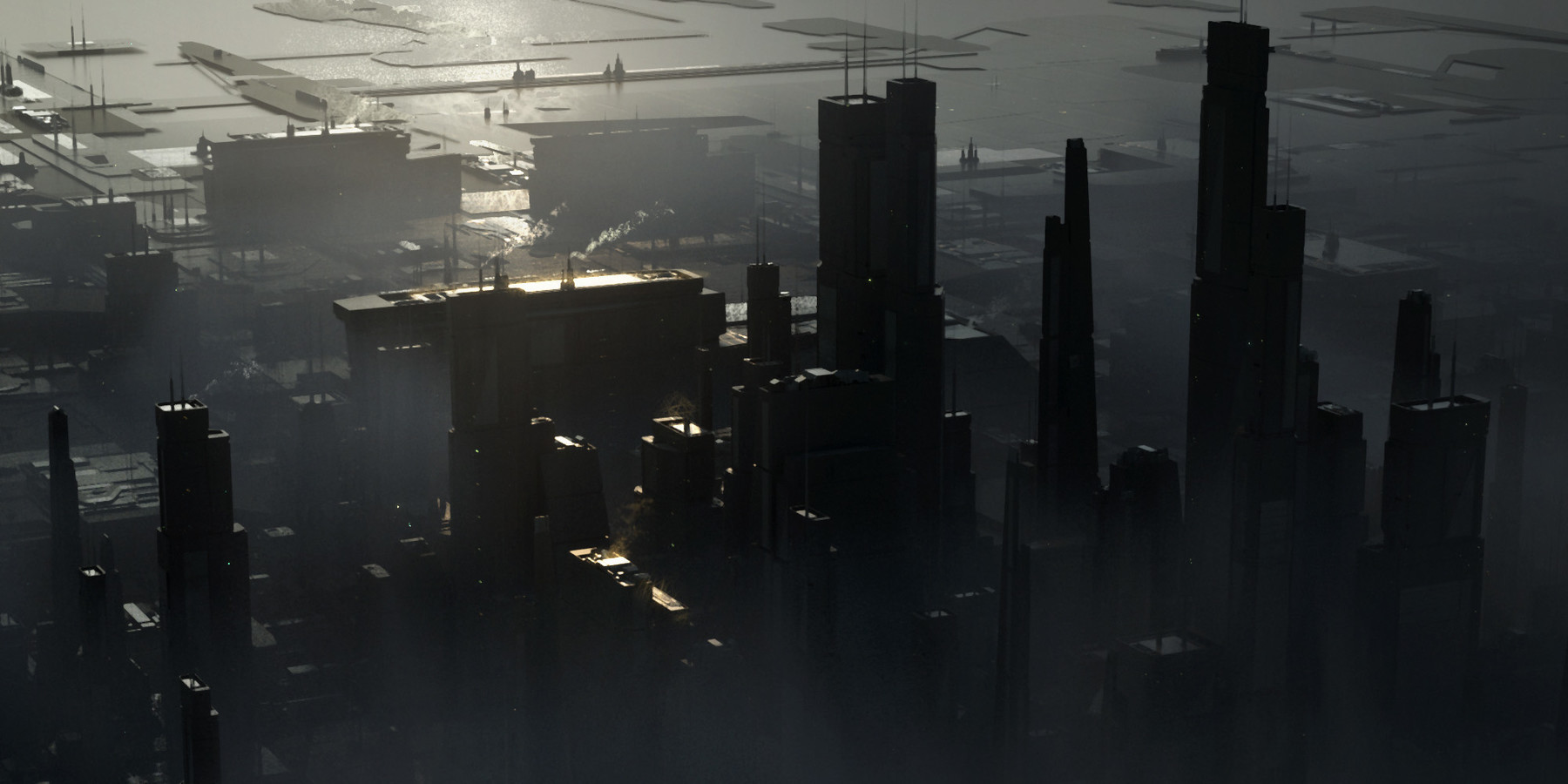 ArtStation - How to create cinematic cityscapes  Resources