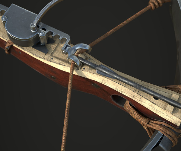 ArtStation - Medieval cranequin crossbow (16th century) | Resources