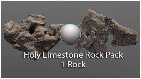 Holy Limestone Rock Scan 10