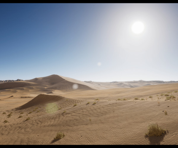 ArtStation - UE4 - Desert Landscape | Game Assets