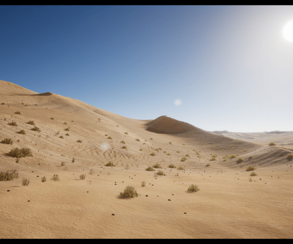 ArtStation - UE4 - Desert Landscape | Game Assets