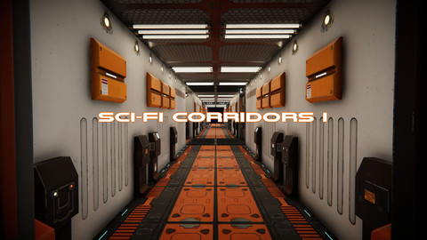 Sci-Fi Corridors I for the Unity engine