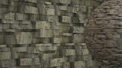 Substance Designer - Blocky Cliff