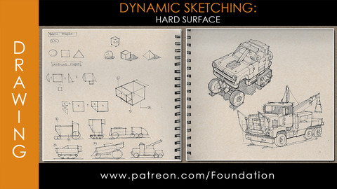 Foundation Art Group - Dynamic Sketching: Hard Surface