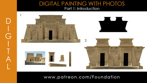 Foundation Art Group - Digital Painting with photos - Part 1: Intro