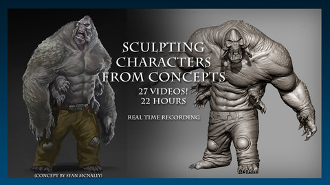 Sculpting Characters from Concepts
