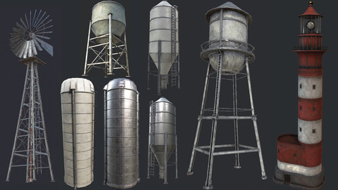Industrial Structures PBR Collection