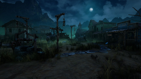 Wild West Ghost Town of Fogmourn UE4