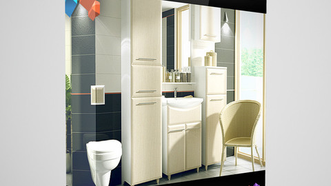 CGAxis Models Volume 2 Bathrooms