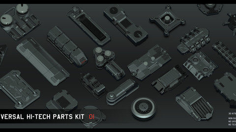 Universal Hi-tech parts kit - part 1
