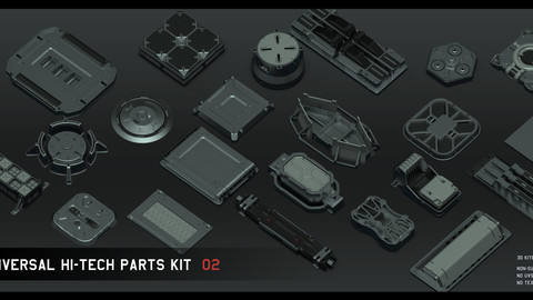 Universal Hi-tech parts kit - part 2