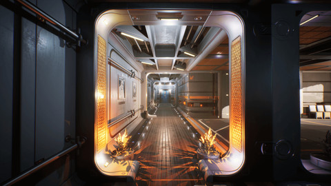 Sci-fi Interiors Kit [UE4]