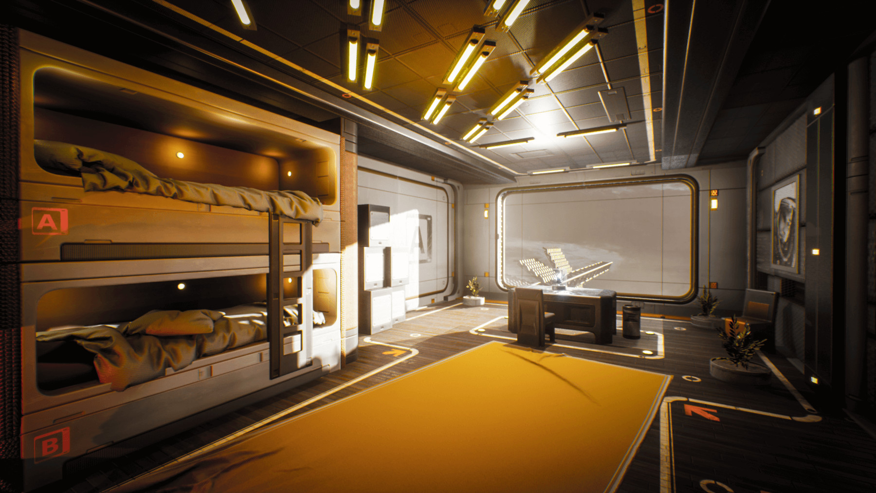 ArtStation - Sci-fi Interiors Kit [UE4] | Resources