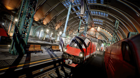 Victorian Train Station and Railroad Modular Set [UE4]