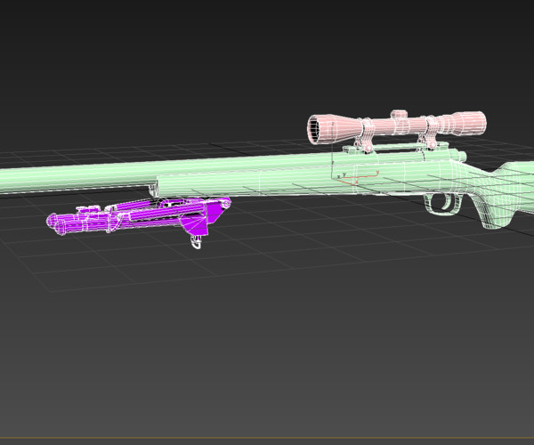 ArtStation - M24 Sniper Rifle (Game Read) | Game Assets