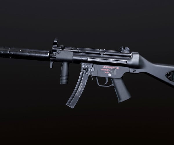 ArtStation - Modular MP5k - Gameready - Fully Textured - Extended ...