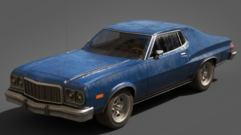 Muscle Car Game Ready