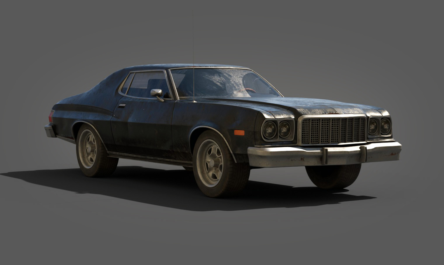 ArtStation - Ford Gran Torino (Starsky & Hutch)