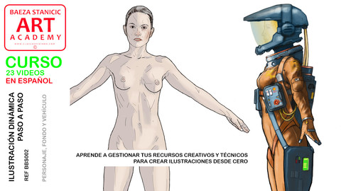 CURSO ARTÍSTICO DE ILUSTRACIÓN DE PRODUCCIÓN DIGITAL