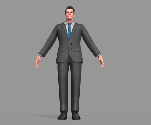 Artstation - Business Suit Man 