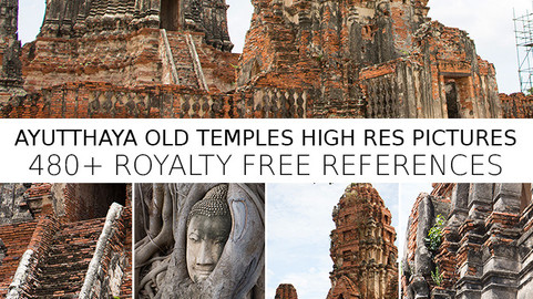 Ayutthaya Old Temples Reference Pack