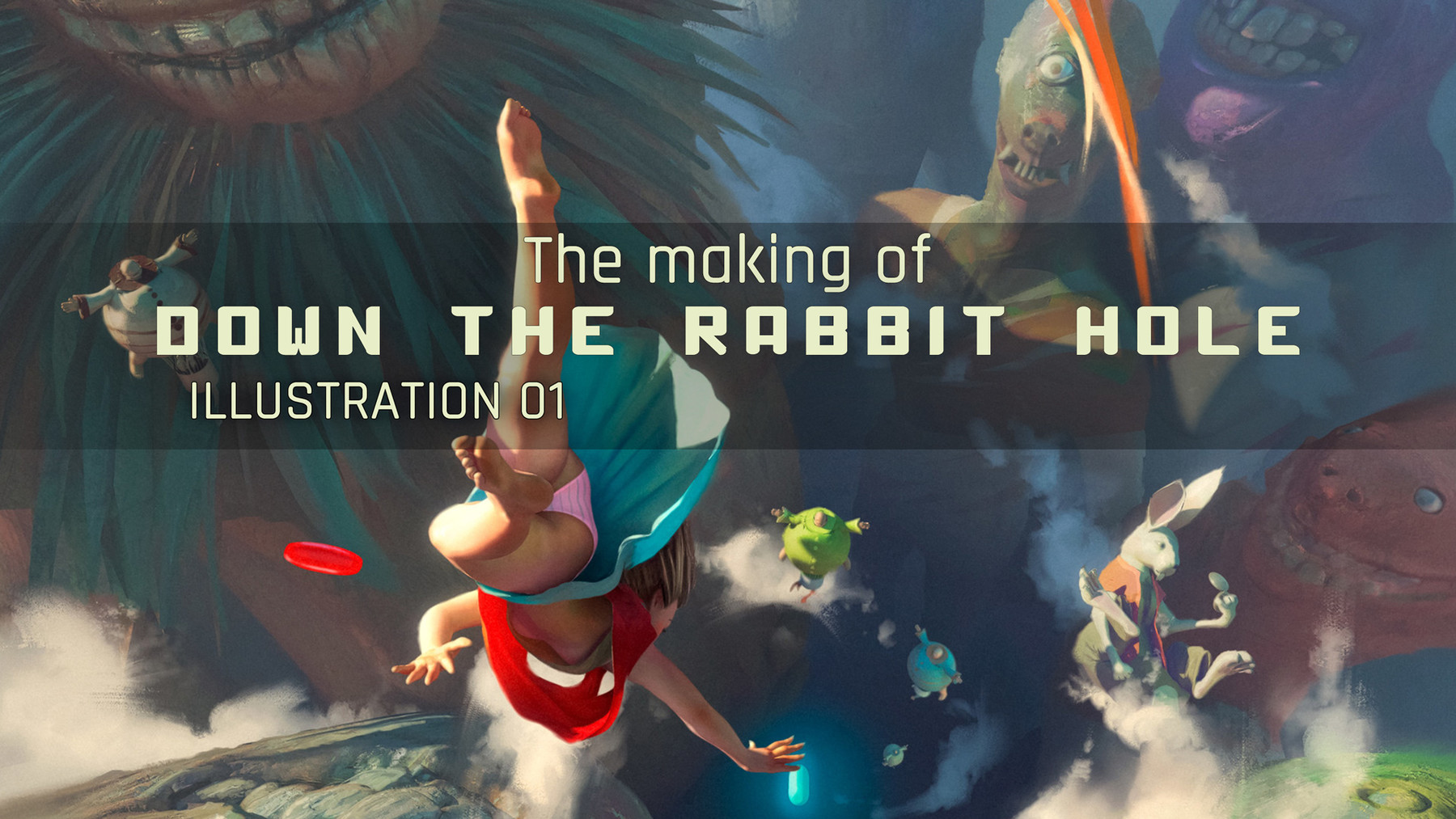 The making of "Down The Rabbit Hole" by Stéphane Wootha Richard