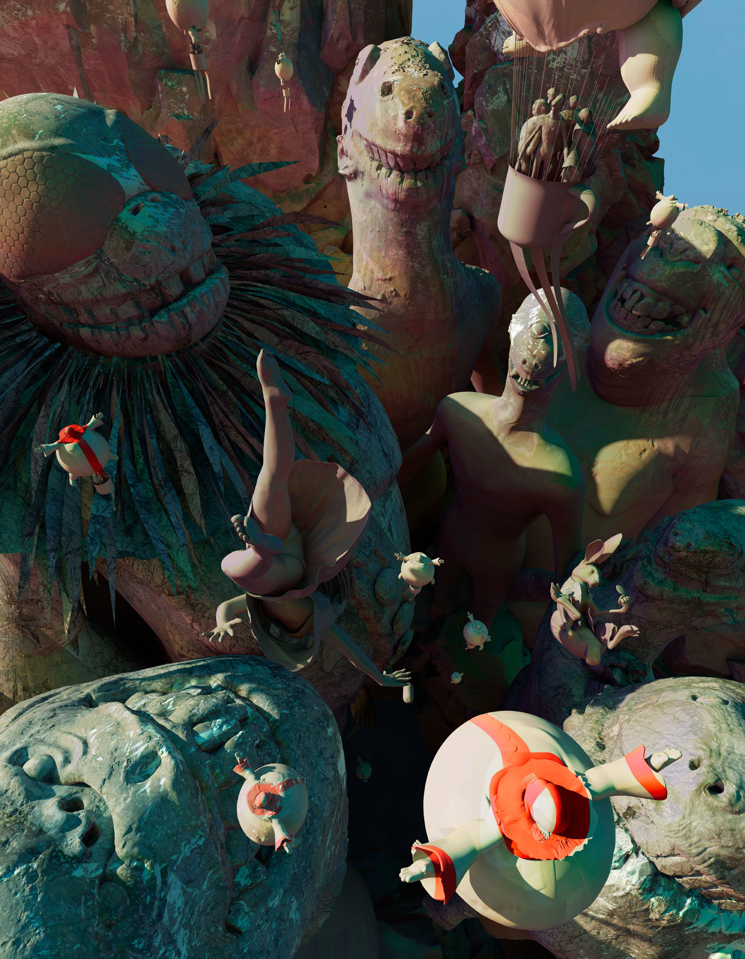 Artstation The Making Of Down The Rabbit Hole Tutorials