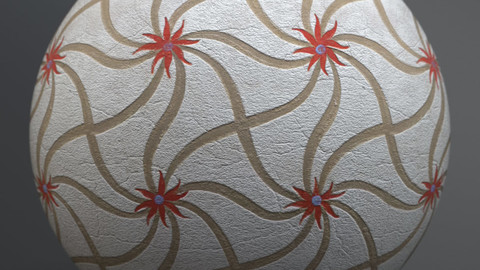 Plaster wall 0144 - PBR Material GamesTextures.com