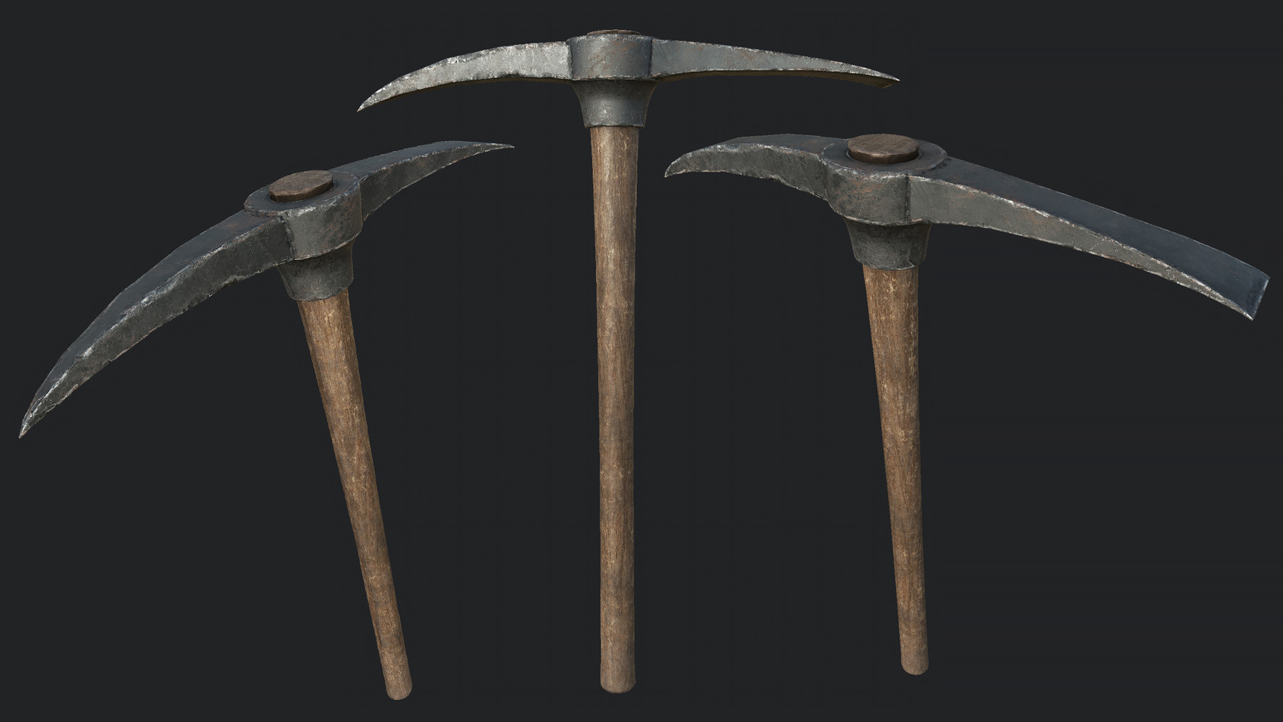 Rust stone pickaxe фото 20