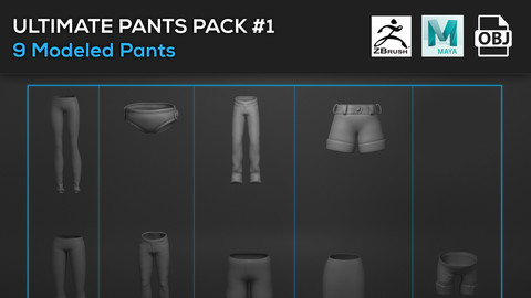 Ultimate Pants Model Pack # 1