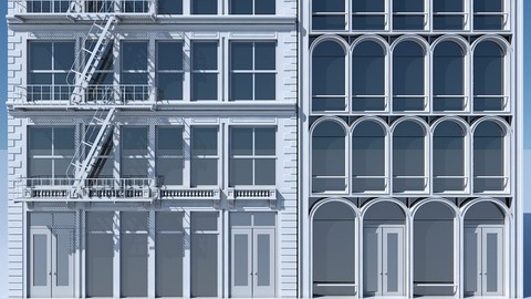 Commercial Building Facade 10