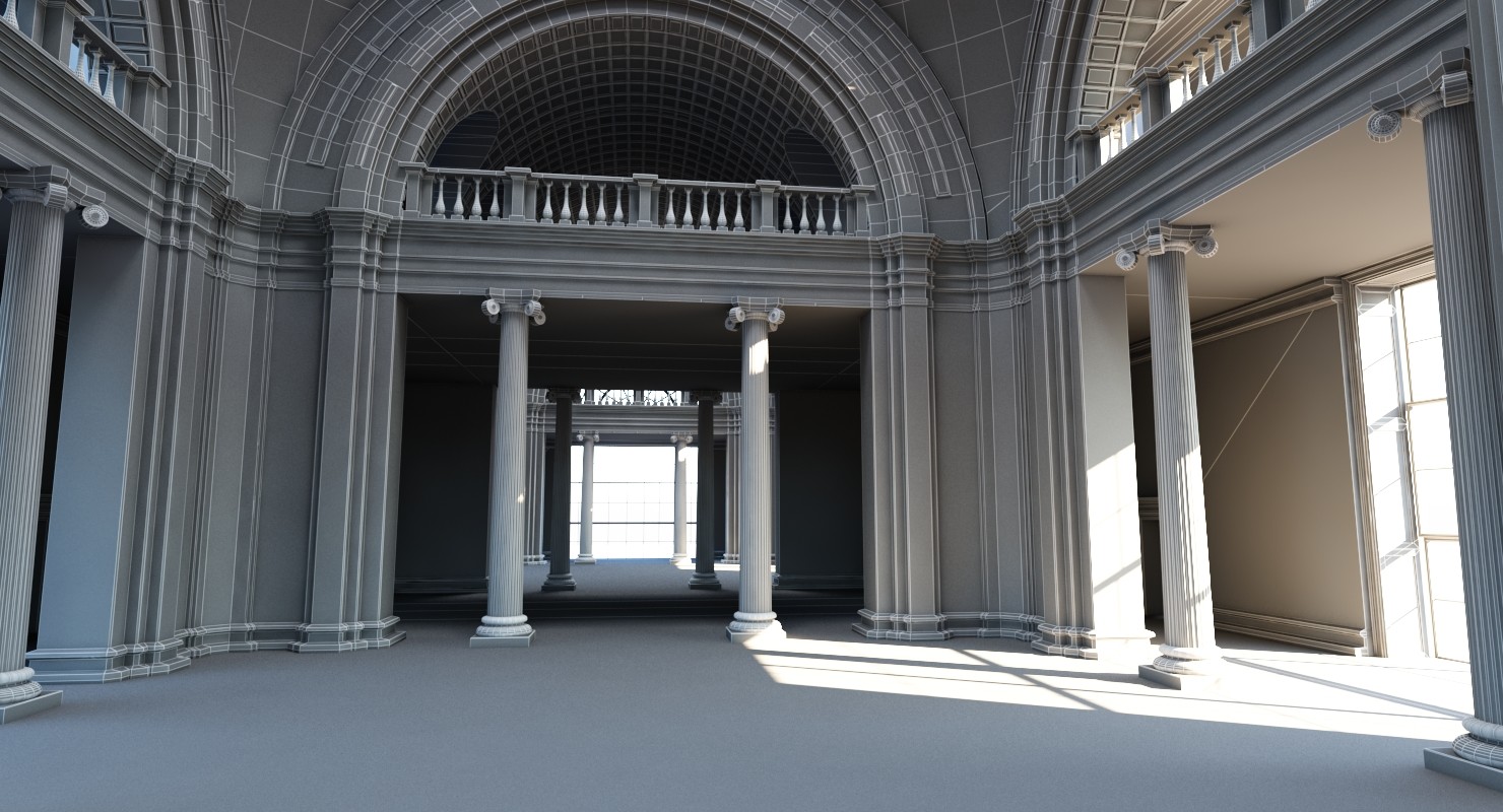 ArtStation - Classic Interior Scene 2018 | Resources