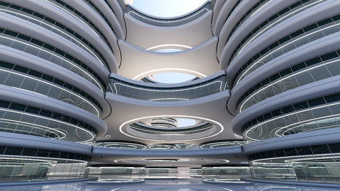 Futuristic Building 101