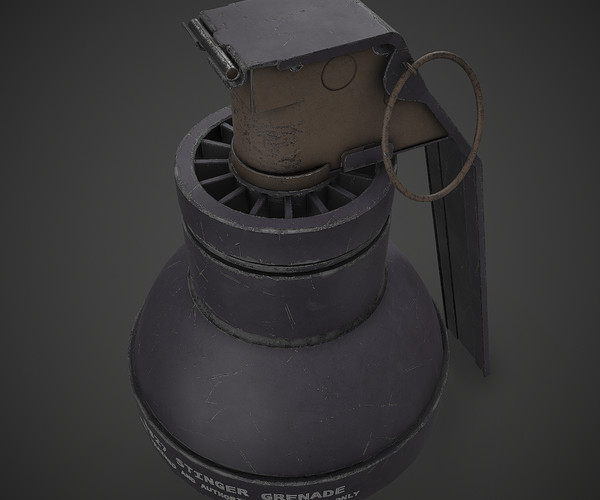 ArtStation - Sting Grenade | Game Assets