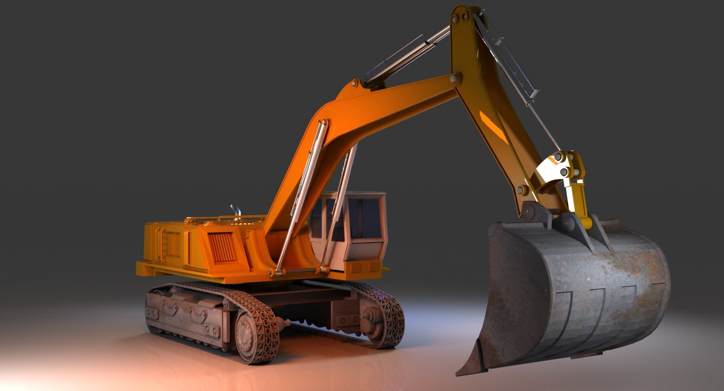 4d dig. Doosan экскаватор 3d модель. Бульдозер экскаватор самосвал. Digger 3d. Yonia Construction vehicle.