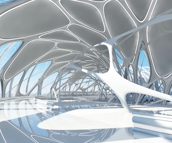 ArtStation - Futuristic Architectural Structure 17 | Resources