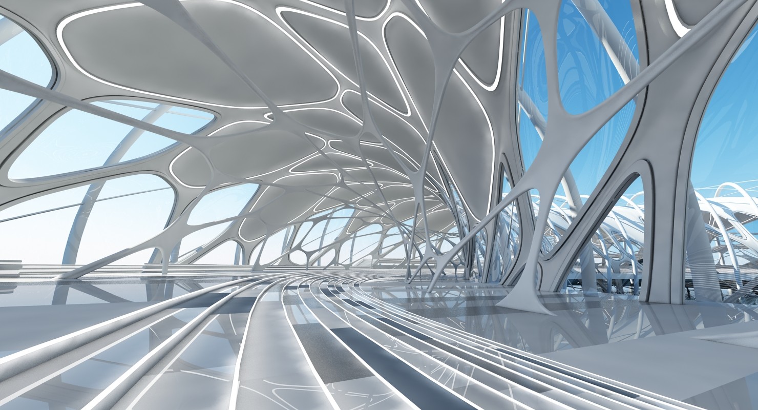 ArtStation - Futuristic Architectural Structure 17 | Resources