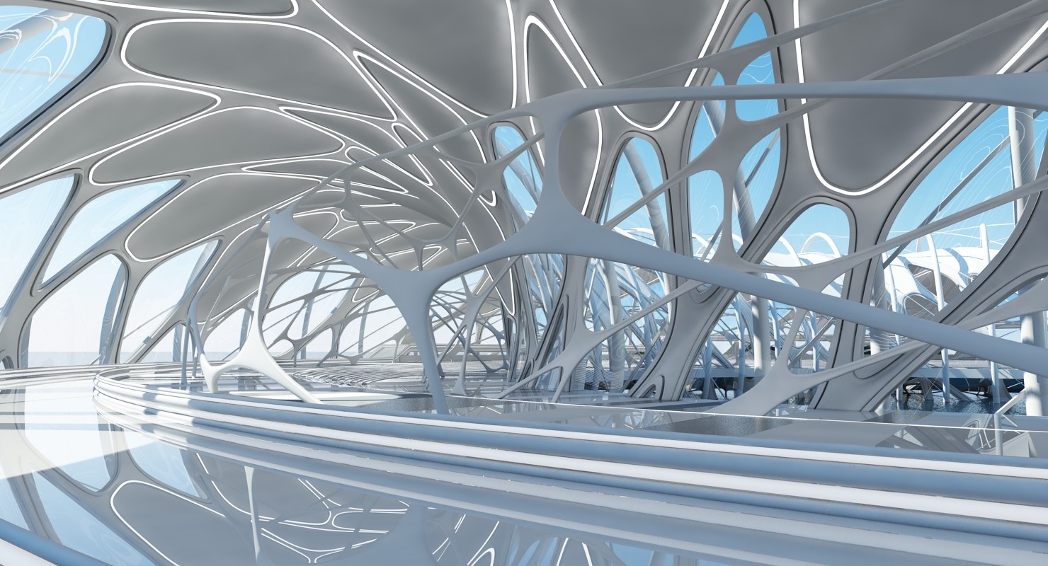 ArtStation - Futuristic Architectural Structure 17 | Resources