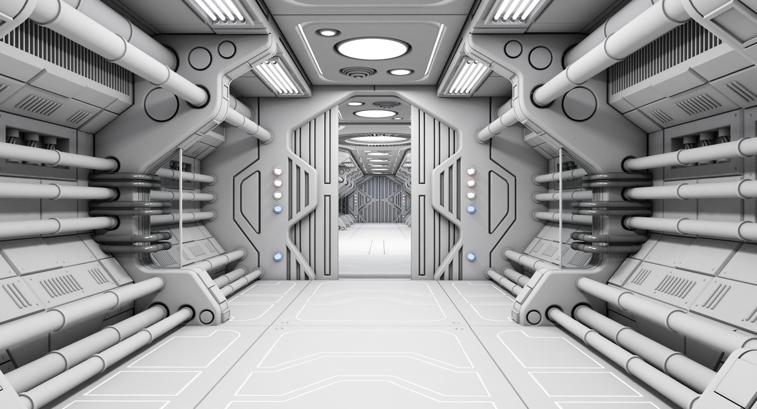 ArtStation - Sci Fi Interior 07 | Resources