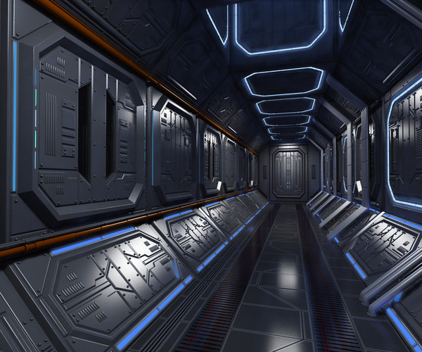 ArtStation - Sci-Fi Interior 8 | Resources