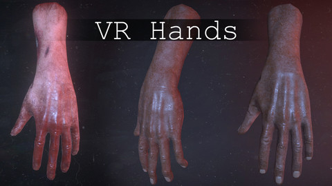VR Hands I 32 Variations  I PBR