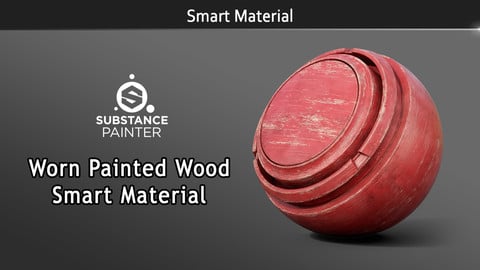 Smart Material: Worn Painted Wood